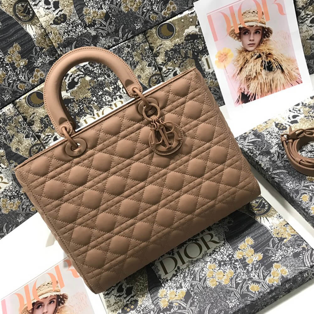 DIOR LARGE LADY DIOR BAG