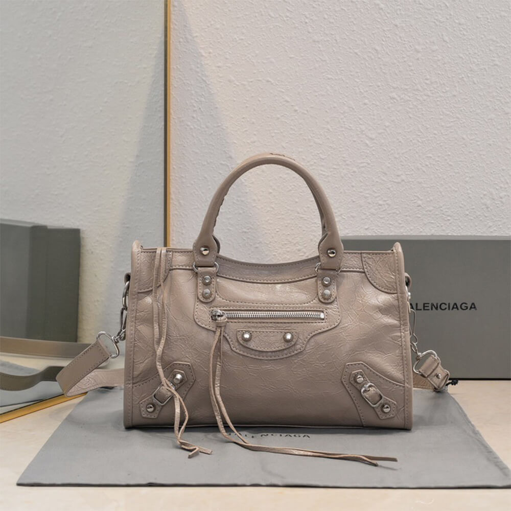Balenciaga Women s Le City Bag Small(HIGH-END GRADE)
